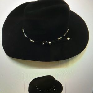Black Wrangler Cowboy Hat size 7